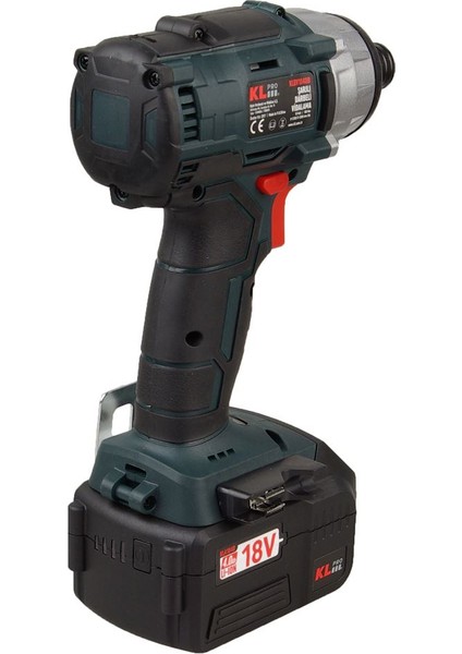 KL Pro  Klss1840B 18Volt/4.0Ah Li-İon Çift Akülü Kömürsüz Profesyonel Somun Sıkma