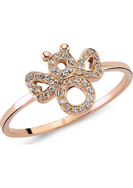 18 Ayar Altın Pırlanta Fantezi Yüzük 47196