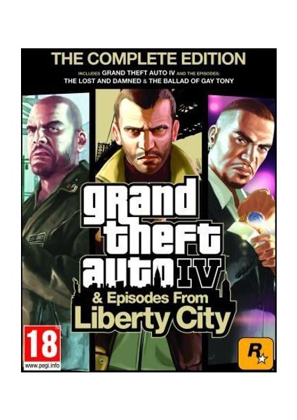 Grand Theft Auto IV Gta (Complete Edition) Dijital Pc Oyunu