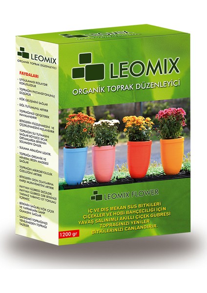 Leomıx Organik Toprak Düzenleyici 1200 Gram