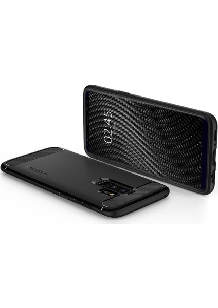 Samsung Galaxy S9 Plus Kılıf Rugged Armor Matte Black - 593CS22921