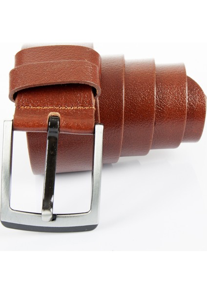 Erkek Taba 4,5 cm Tokalı Orjinal Deri Spor Kemer 1701374 fiyatları