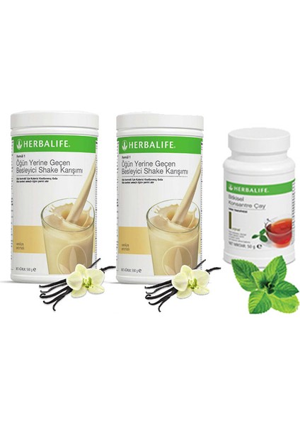 2 Vanilya Shake - Klasik Çay 50 gr