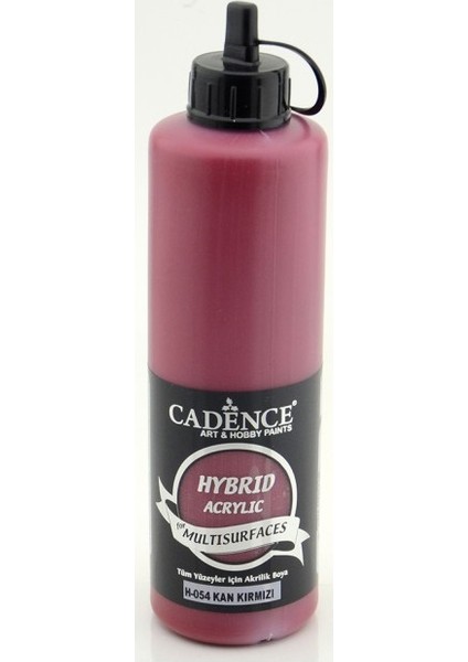 Multi Surface Hibrit Boya H054 Kan Kırmızı 500 ml