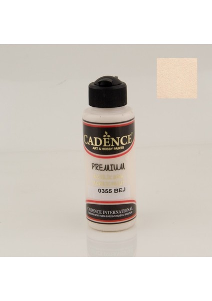Cadence Premium Akrilik Boya 0357 - Sahra Beji 120 ml