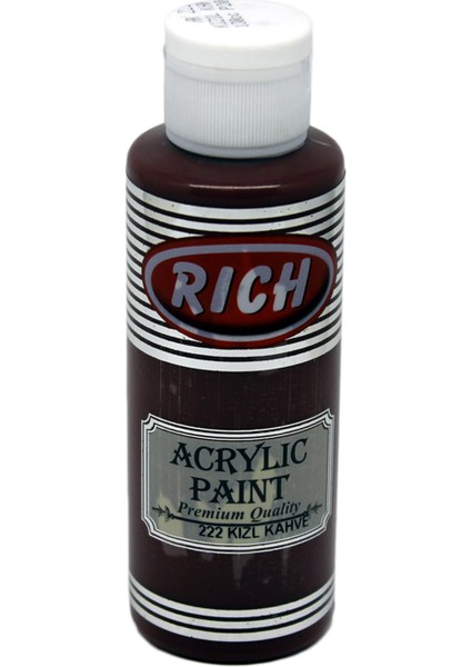 Akrilik Boya 222 - Kızıl Kahve 130 cc