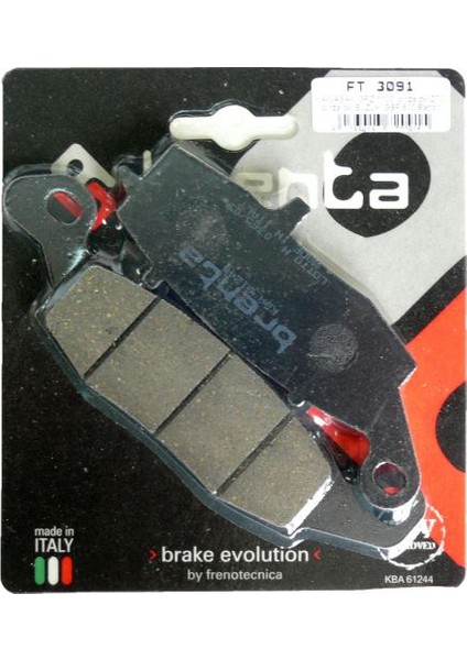 Suzuki DL 650 XT Disk Sağ Fren Balata Ön (2015-2017)