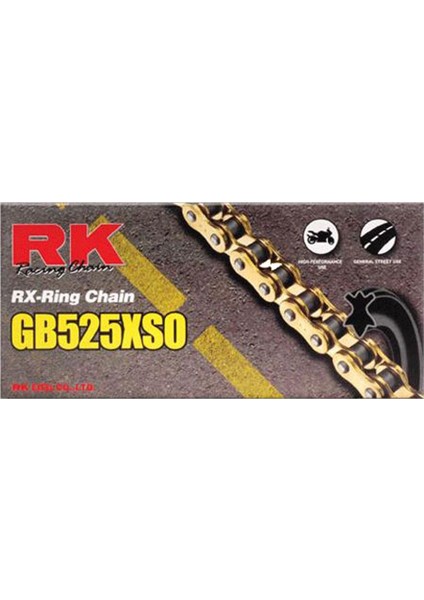 Honda CBR 600 F3 Rk X-Ring Zincir Gb 525 Xso 108L(2002-2007)