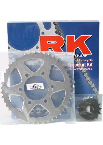 Kawasaki EX 650 NINJA Rk Ön Arka Dişli 520 - 15/46 T (2013-2016)