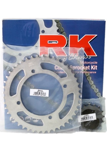 Yamaha XV 250 VIRAGO Rk Ön Arka Dişli 520 - 16/45 T(1989-2004)