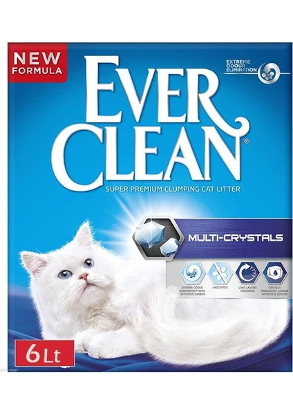 Ever Clean Multi Extra Güçlü Topaklaşan Kedi Kumu 6 Lt