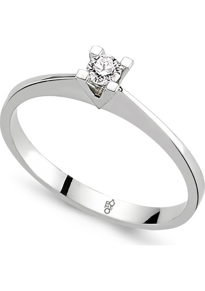 0.40 Ct Tektaş Pırlanta Yüzük RM19030