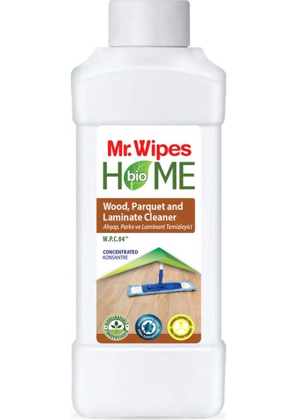 Mr. Wipes Ahşap Parke Ve Laminant Temizleyici 1000 ml