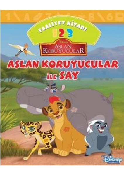Dısney Aslan Koruyucular İle Say Faaliyet Kitabı