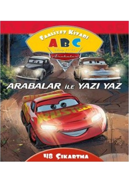 Dİsney Arabalar 3 Arabalar İle Yazı Yaz Faaliyet Kitabı