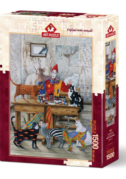 Art Puzzle 1500 Parça Renkli Dünyam