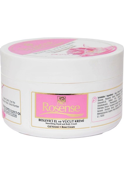 Gül Kremi 250ML
