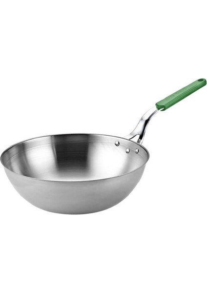 Çelik Wok Tava 28 cm – Zafer Endüstriyel Mutfak