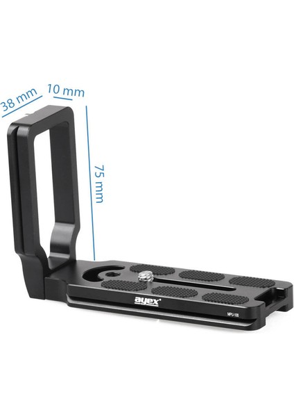 Arca-Swiss Standardı için L Şekli Quick Release Plate Ayex MPU-100