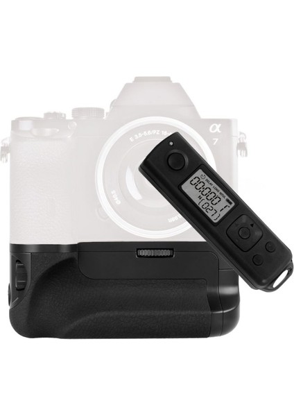 Sony A7, A7R, A7S İçin MeiKe MK-AR7 Battery Grip + 1 Ad. NP-FW50 Batarya