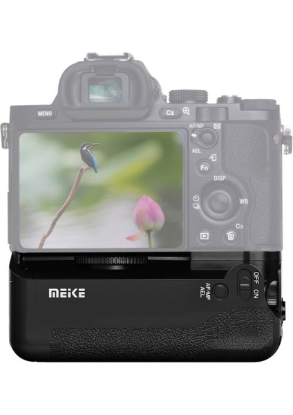 Sony A7, A7R, A7S İçin MeiKe MK-A7 Battery Grip + 1 Adet NP-FW50 Batarya, VG-C1EM