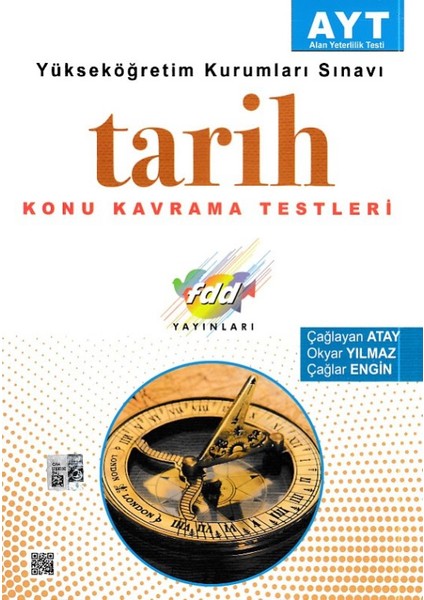 Fdd Ayt Tarih Konu Kavrama Testleri - Çağlayan Atay