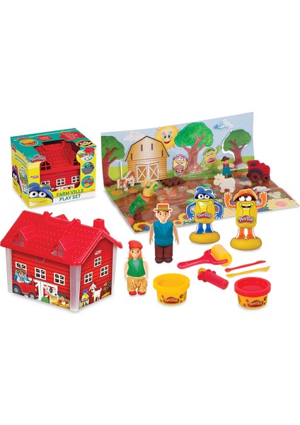 03184 Playdoh Çiftlik Oyun Seti