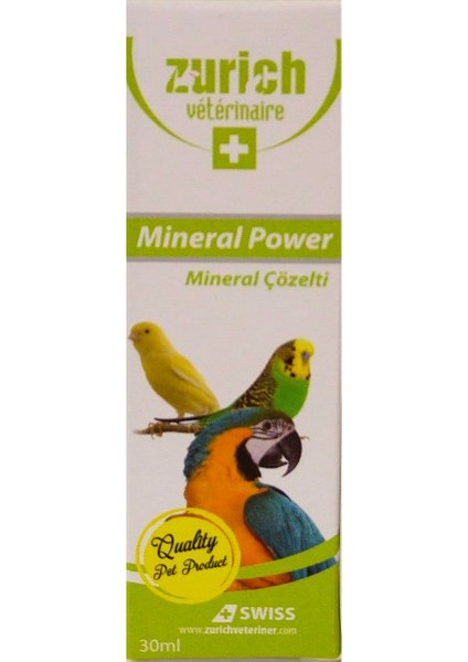 Kuşlar Mineral Power 30 Ml