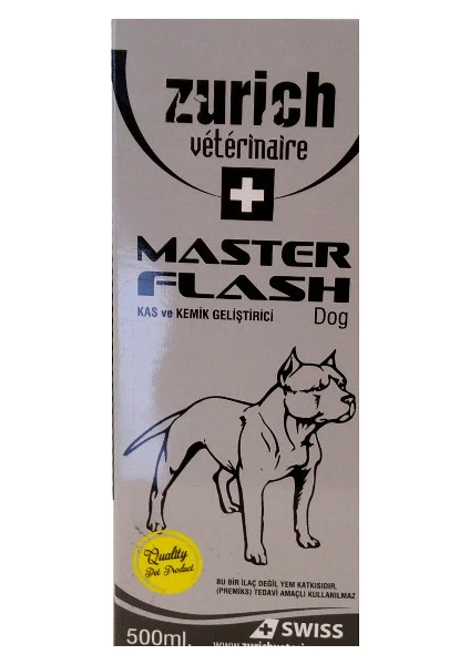 Zurich Master Flash Köpek Kas Kemik Geliştirici 500 Ml