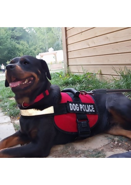 Dog Police Köpek Göğüs Tasması