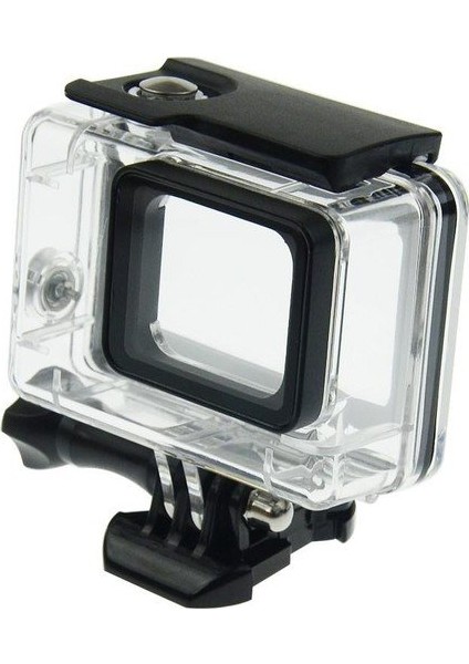 GO200PL GoPro Hero 5/6/7 Waterproof Su Geçirmez Koruyucu Muhafaza 3 Parça Aksesuar Seti