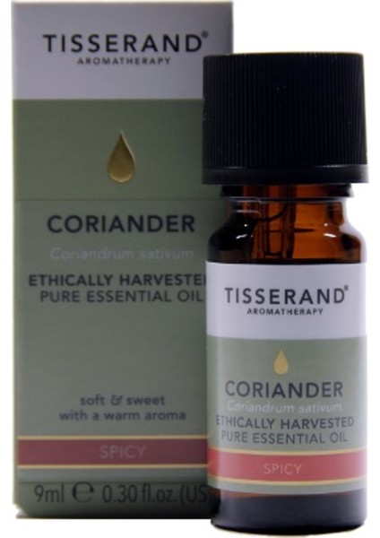 Tisserand Saf Kişniş (Corıander) Yağı 9 Ml