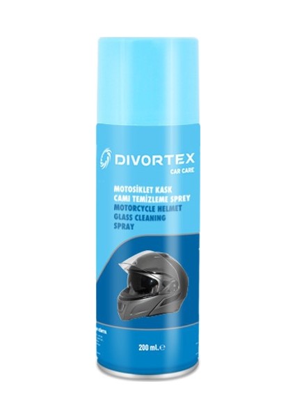 Motosiklet Kask Camı Temizleme Spreyi 200 ml
