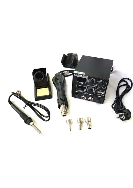 868D Dijital Isı Ayarlı Lehimleme İstasyonu +5V Usb Çıkışlı