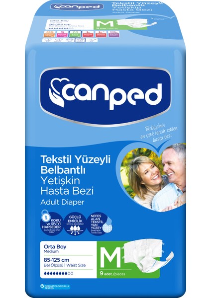 Belbantlı Hasta Bezi Orta 9'lu