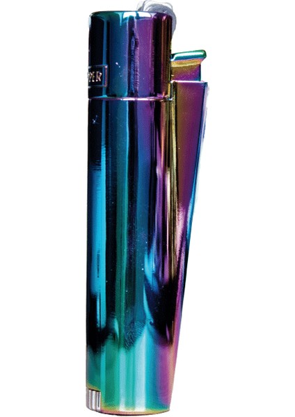 Clipper Metal Çakmak Gökkuşağı