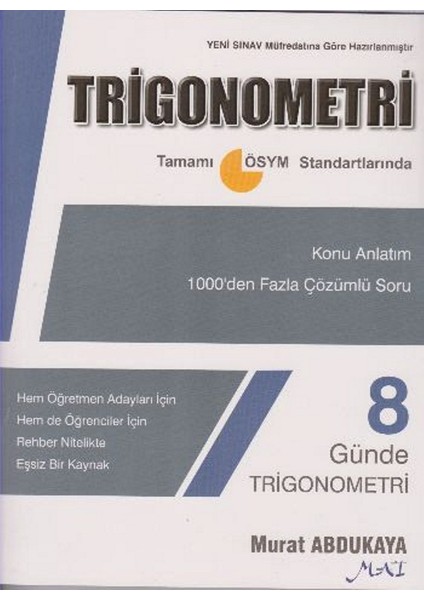 Trigonemetri Konu Anlatımlı - Murat Abdukaya