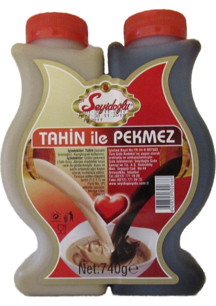 SEYİDOĞLU TAHİN İLE PEKMEZ 740 GR