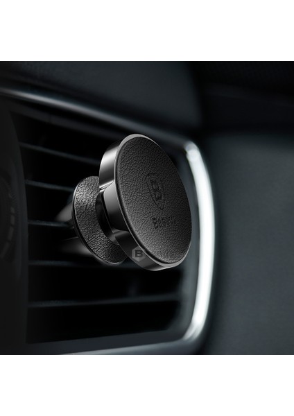 Small Ears Series Magnetic Suction Air Outlet Bracket Telefon Tutucu Siyah Suer E01 modelleri