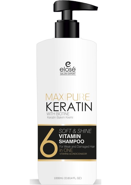 Keratin Saç Şampuanı 1000 ml