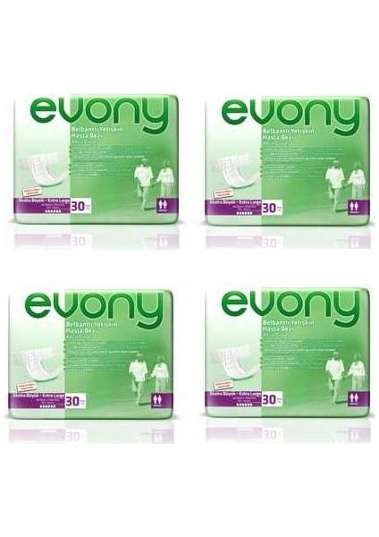 Hasta Bezi 120'Li Extra Large Beden Xl 30Lu 4 Paket