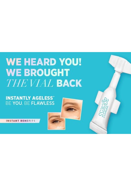 Instantly Ageless Gözaltı Torbası ve Kırışıklık Giderici