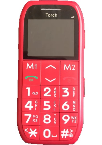 A2 Java Destekli Cep Telefonu Kırmızı