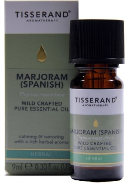 Tısserand Mercan Köşk (Marjoram) Yağı 9 Ml Organik Ve Saf