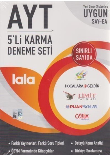 Lala Ayt 5'Li Karma Deneme Seti