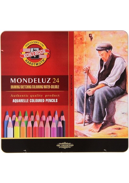 Koh-i Noor Mondeluz Sulandırılabilir Kalem 24'lü N:3724 fiyatları