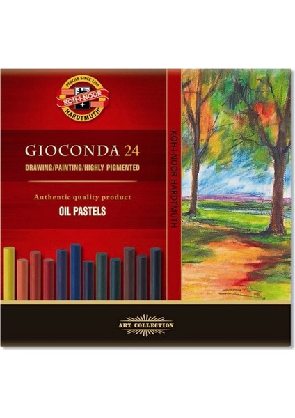 Koh-i Noor Gioconda Pastel Boya Seti 24'lü N:8354