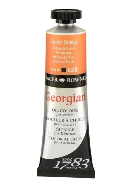 Georgian Yağlı Boya 38ml - N:628 Pyrrole Orange