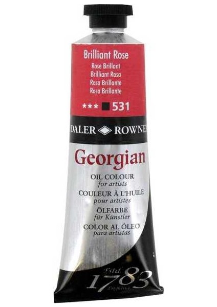 Georgian Yağlı Boya 38ml - N:531 Brilliant Rose