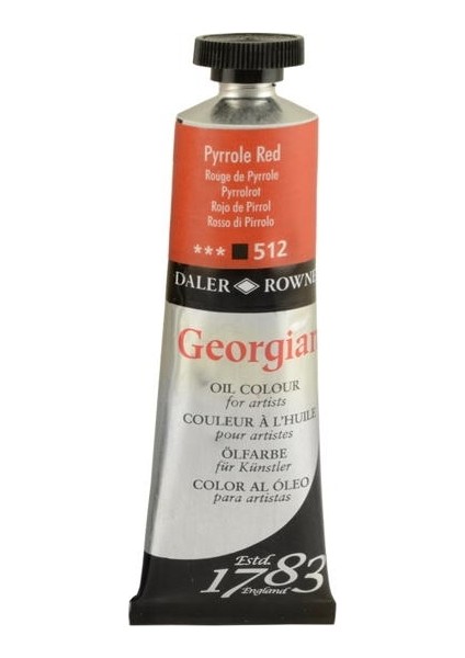 Daler Rowney Yağlı B.Goc 38Ml-512 Pyrrole Red